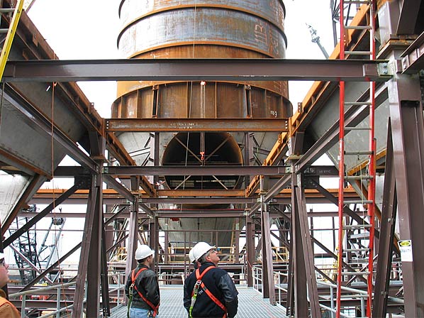 Turbosorb Fabrication for a Coal Power Plant in Brayton Point (material RA2205/LDX2101 Cone)