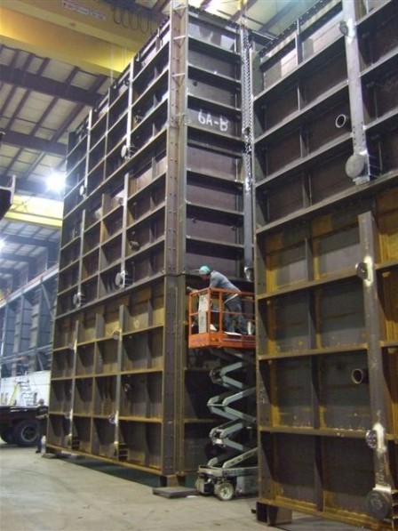 Oil Refinery Trial Fit of 3 layers of Ducting in our Ancaster, Ontario Location