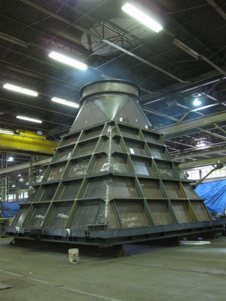 1 of 2 SCR Outlet Transitions - Benicia, Callifornia